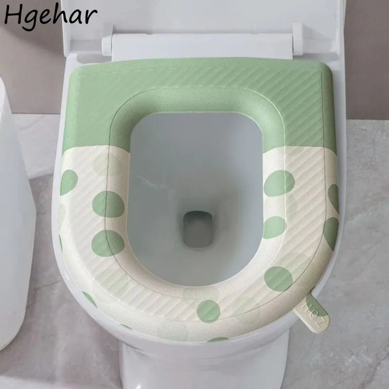 Waterproof Toilet Seat Cover Korean Household Portable Bathroom Antibacterial Closestool Covers Universal Коврик Для Туалета New