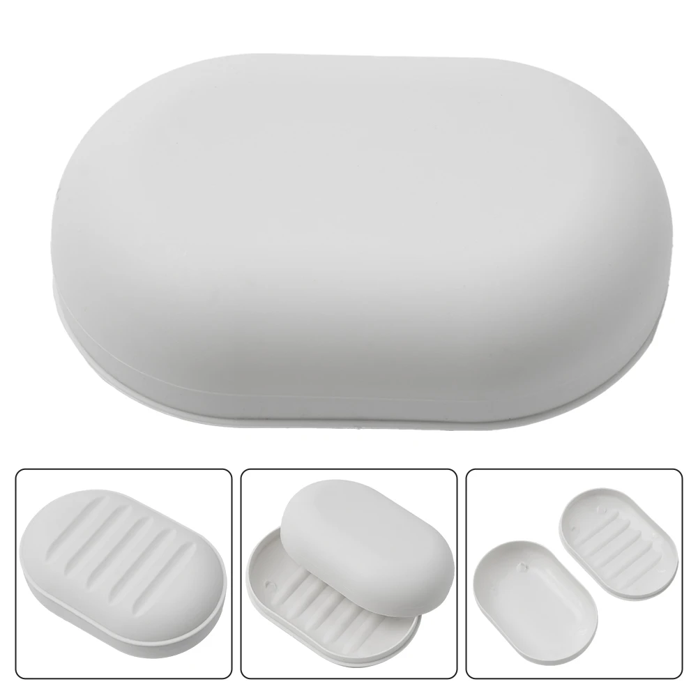 Bad Seifens chale Box pp Material tragbare versiegelte Dusche Reise mit Deckel 1 Stück 11.2*7.5*3,8 Behälter nagelneu – Detail 17