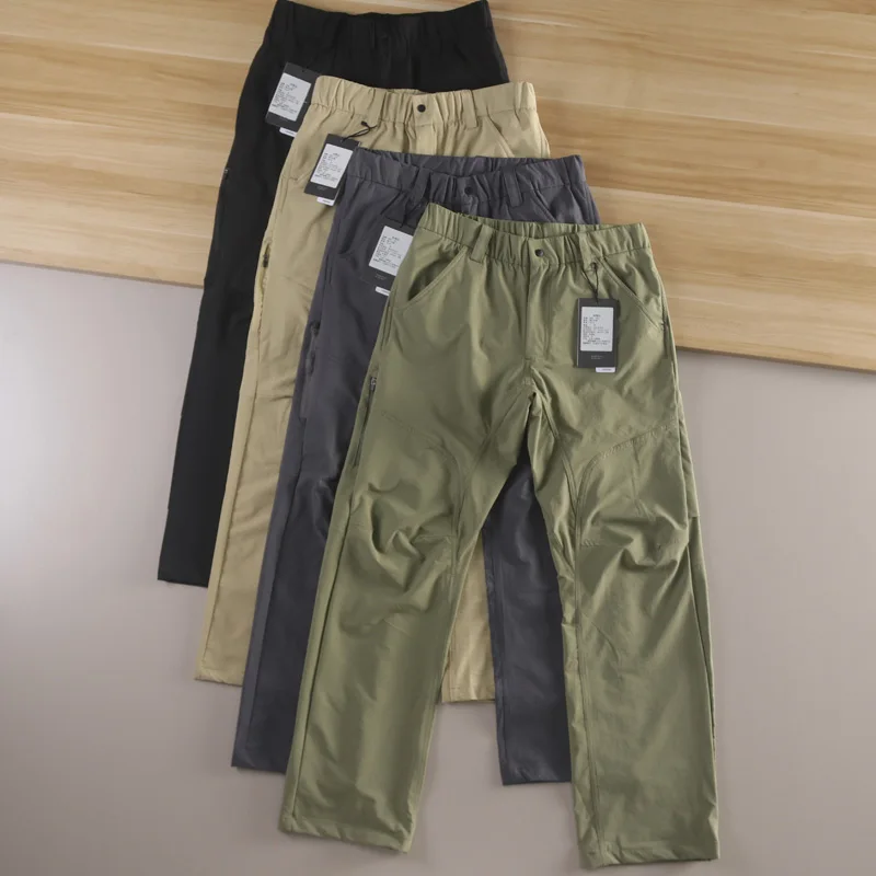 

3D Stereoscopic Blade God Pants Thin Outdoor Soft ell Trousers Spring Summer Straight Leg Long Pants Youth Casual Wear