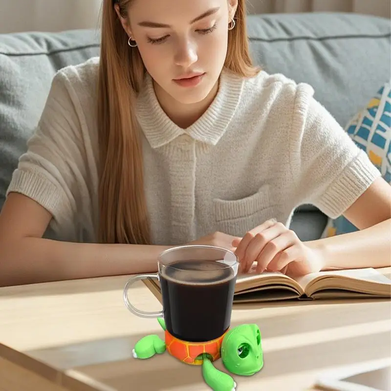 

Funny Coasters 3D Printed Novelty Drink Holder Cute Animal Drink Mat Desk Decoration Accessories For Home Office Cafe Restaurant