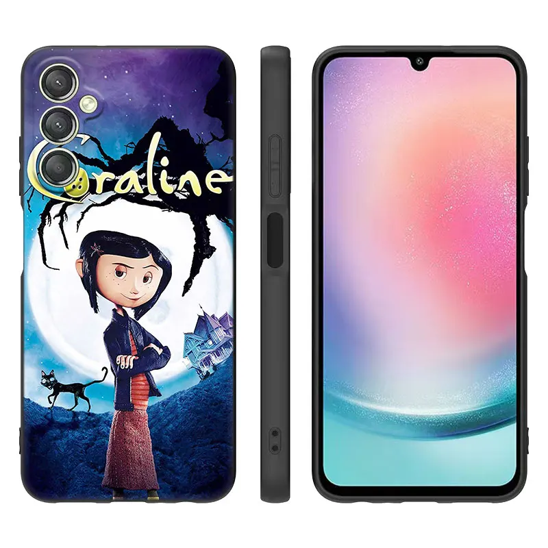 Coraline and the magic door Case For Samsung Galaxy A15 A14 A05 A34 A54 A52S A53 A33 A23 A24 A13 A12 A22 A32 A50 A51 A70 A71 A73