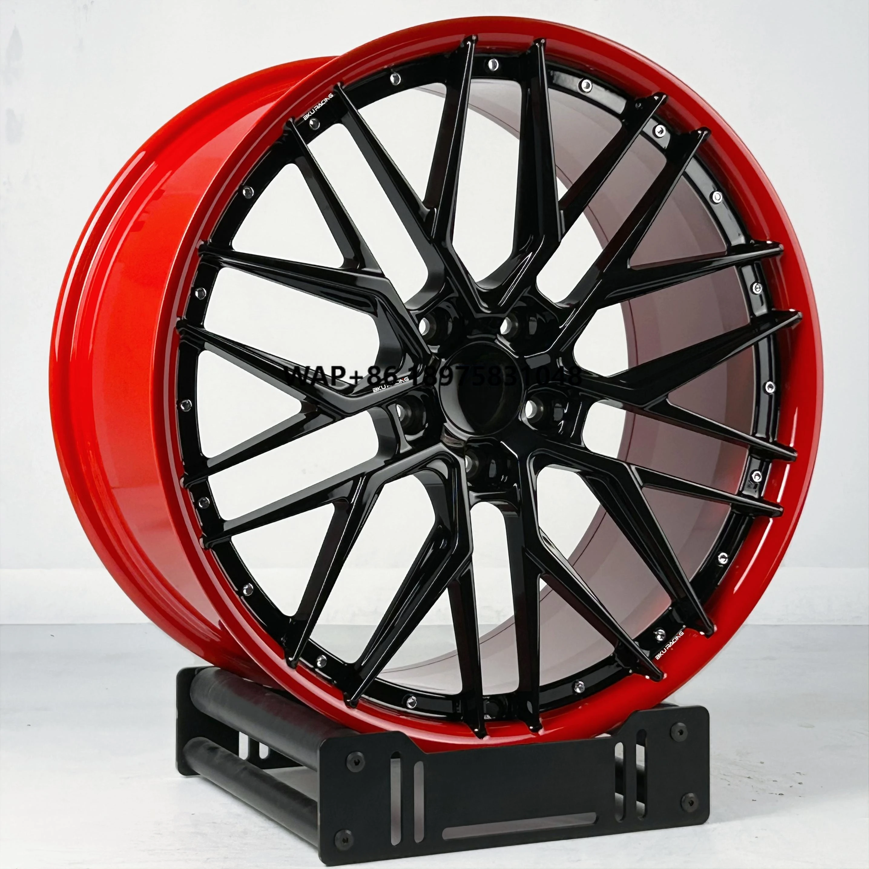

5x120.65 2 Piece Forged Wheels 19 20 21 Inch Rims Black Alloy Wheels for C6 C5 C7 C8 C4 ZR1 Z06