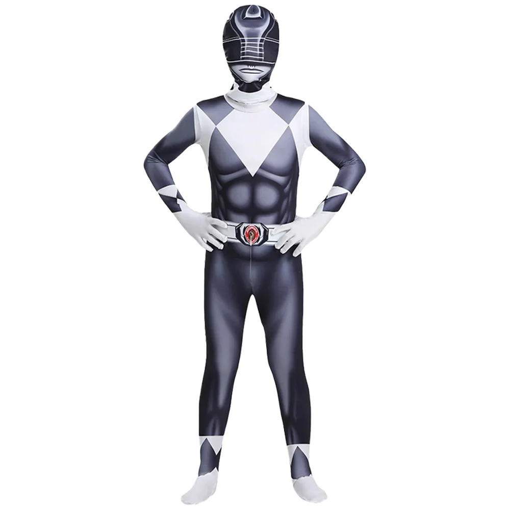 loween Dinosaur T King rannosaurus White Tiger Suit Cosplay Jumpsuit Children's Clothes Tight Fitting Costume