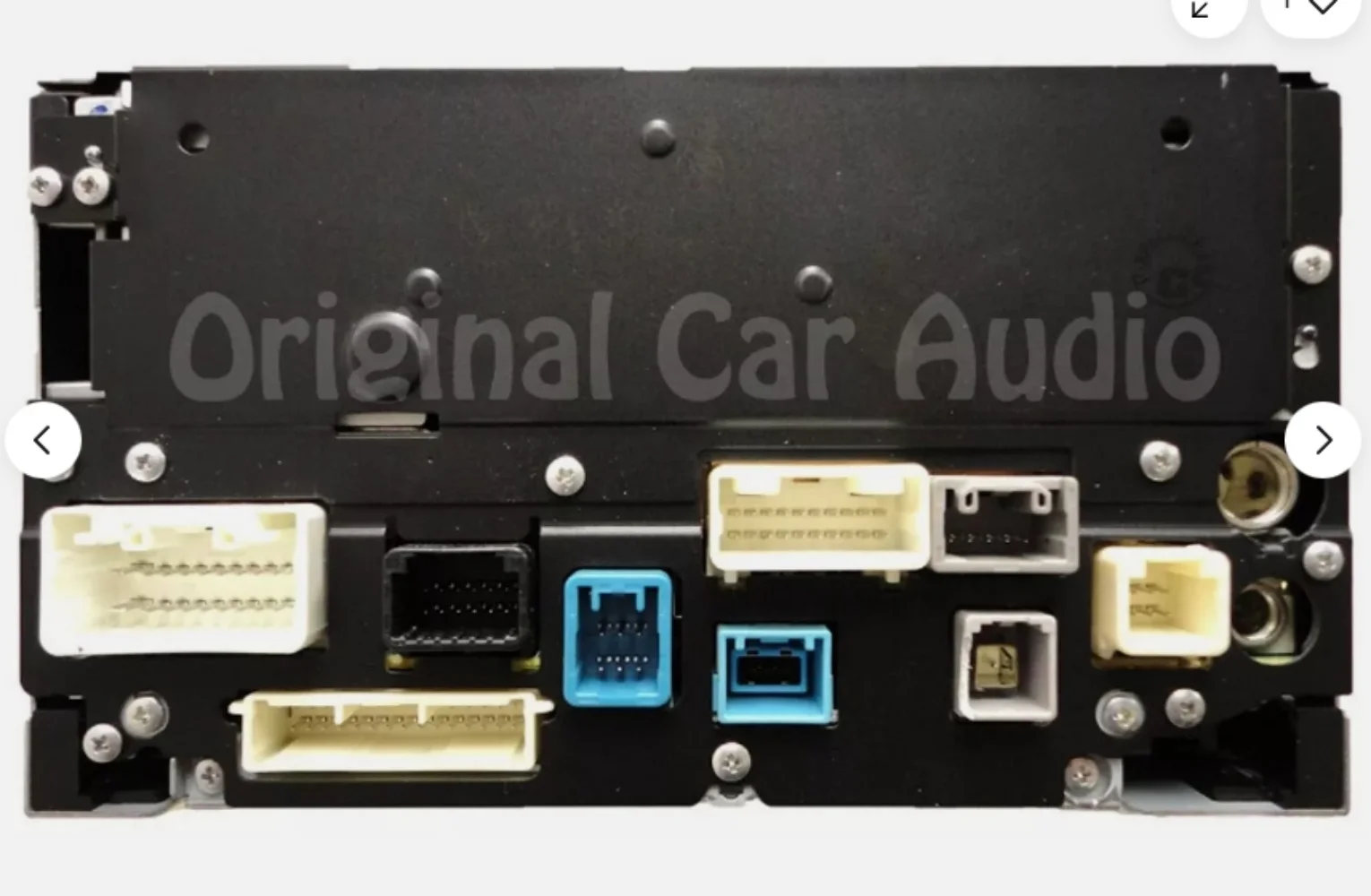 Refurbsh 09- 13 E7021 Venza Navigation GPS JBL radio AM FM MP3 CD Player