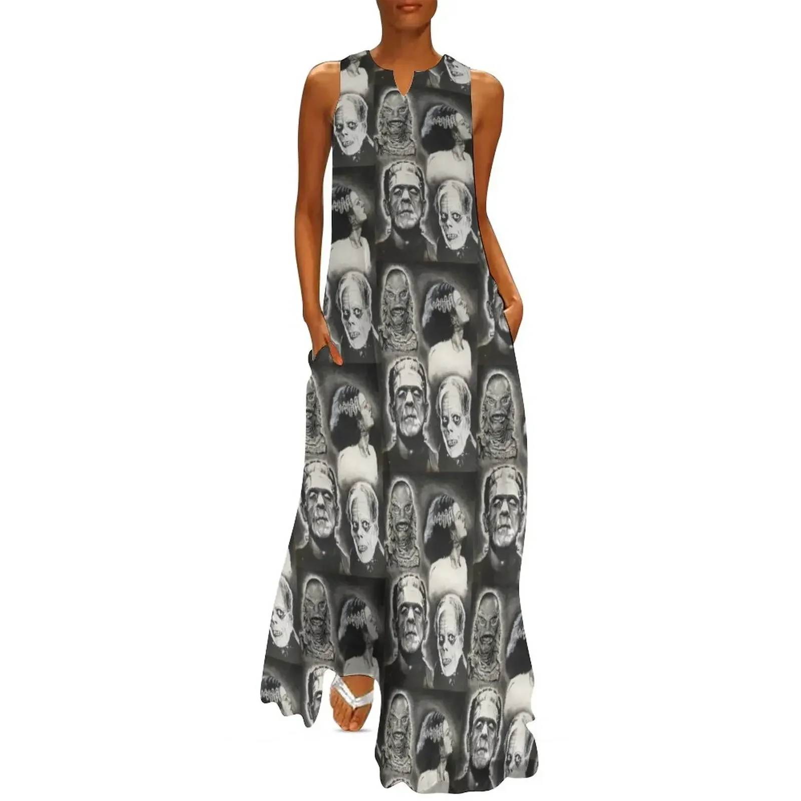

Classic Universal Monsters Long Dress Summer dresses for women summer dress daily dresses for woman 2025 long dress women
