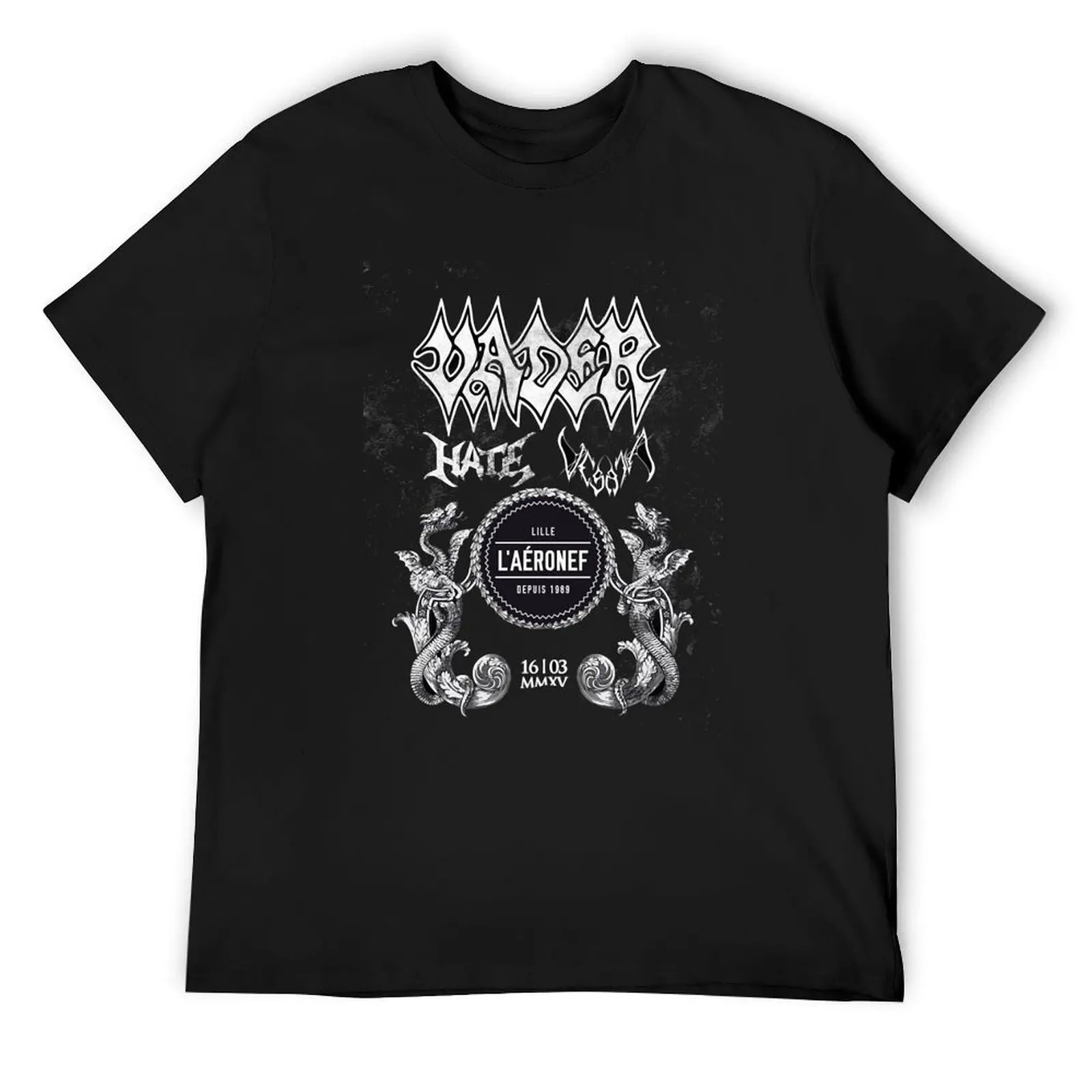 

Best Vader Band Metal Artwork T-Shirt luxury designer Man t-shirt sports fans fitted t shirts for men