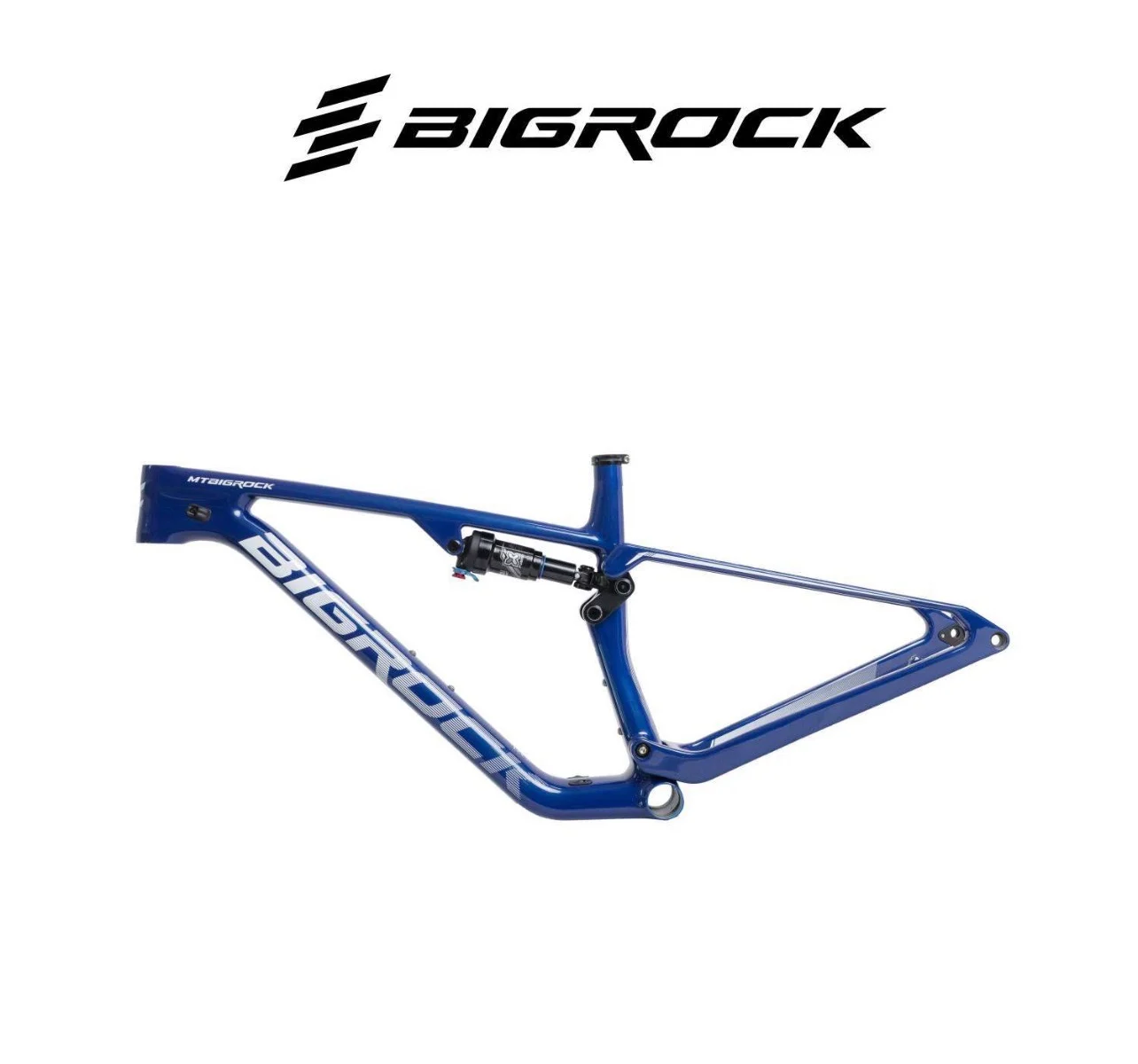 Bigrock frame all carbon fiber XC off-road soft tailCarbon fiber full suspension mountain bike Max tire 29er * 2.4 inch frame