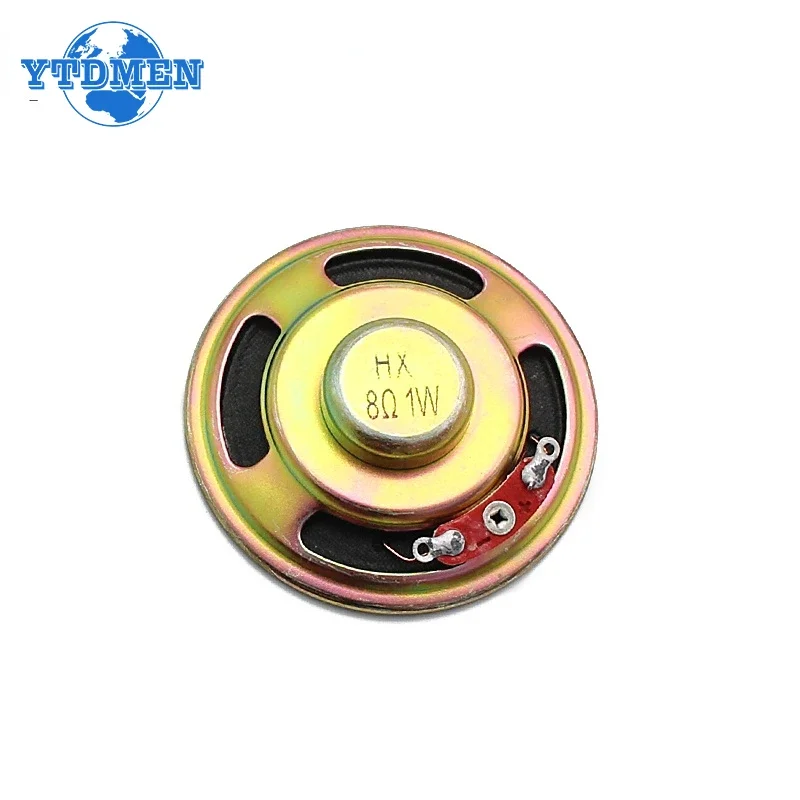 5PCS 5CM Ultra-thin Speaker 1W 8R Acoustic Loudspeaker 8 Ohm 1W Diameter 50MM Speakers , for Arduino Diy Electronic Kit