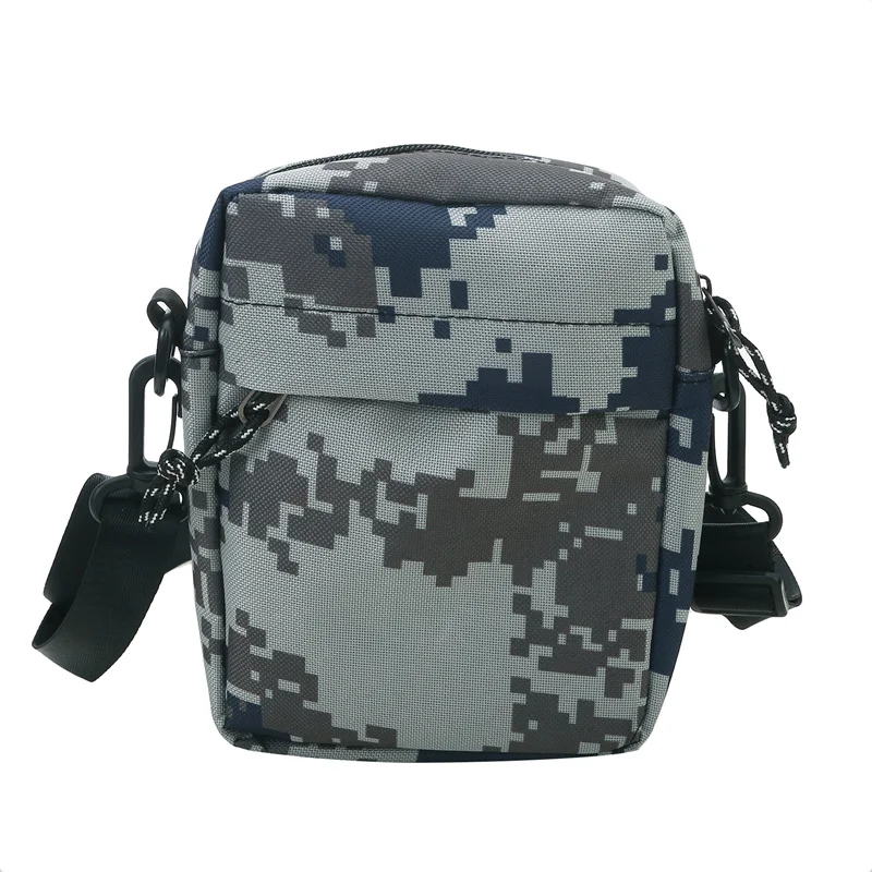 Simple Casual Mini camouflage Bag Men\'s Nylon Small Shoulder Bag For Oxford Messenger Phone Side Sling Bag Husband Chest PackNew