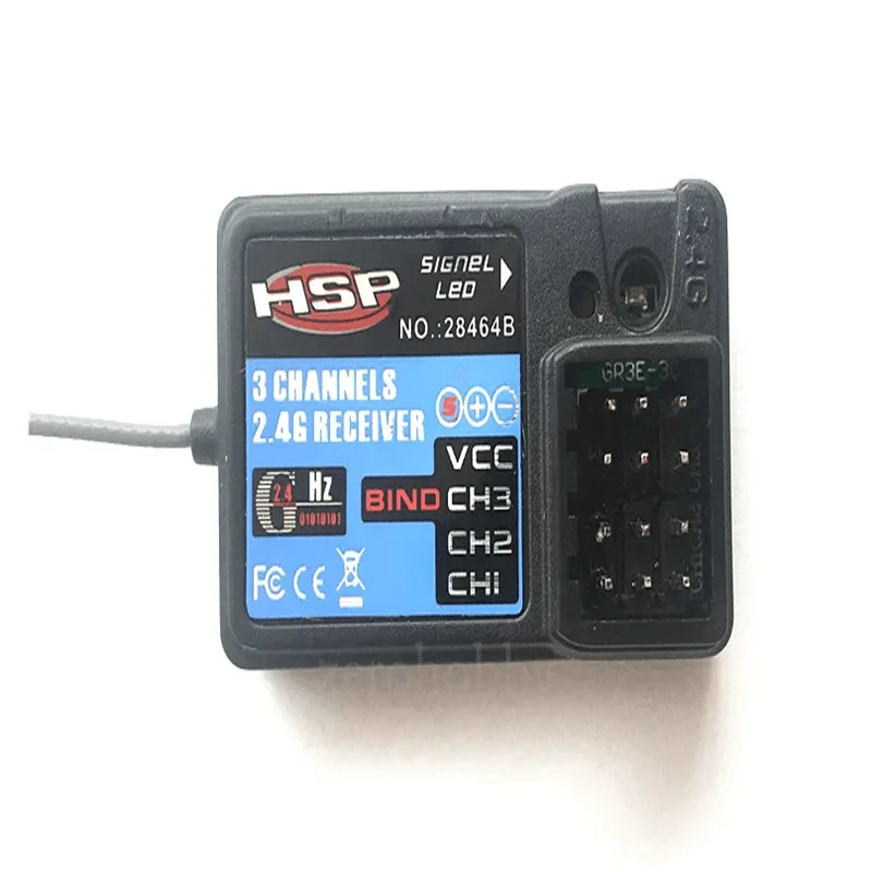 HSP 2.4GHz 3 channel receiver 28464B (HSP-2.4GHz) 3 channel receiver for HSP Wind Hobby toy sports