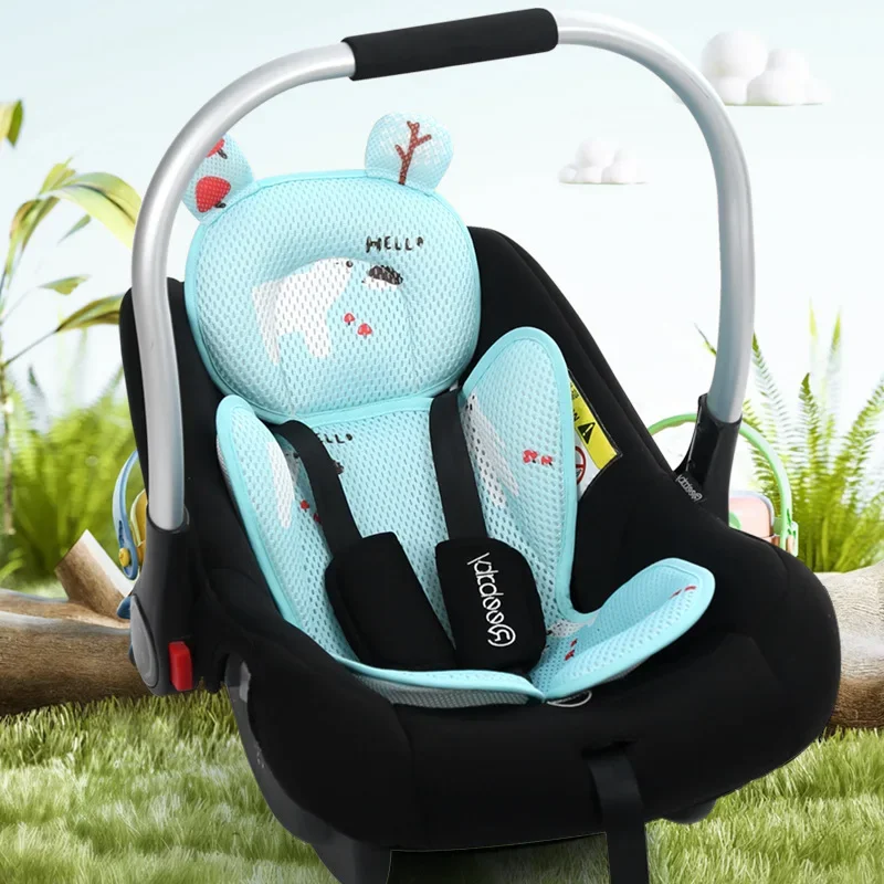 Hot Sell Zweetabsorberende Kinderwagen En Ademend Wolkenvoelend Kussen Baby Eetstoel Zomerwagen Universeel