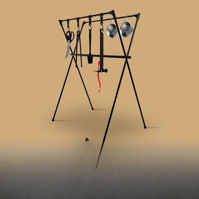 American baking pan does not hurt the pot, clips, scissors, brushes, three-piece set, camping non-stick barbecue meat pan