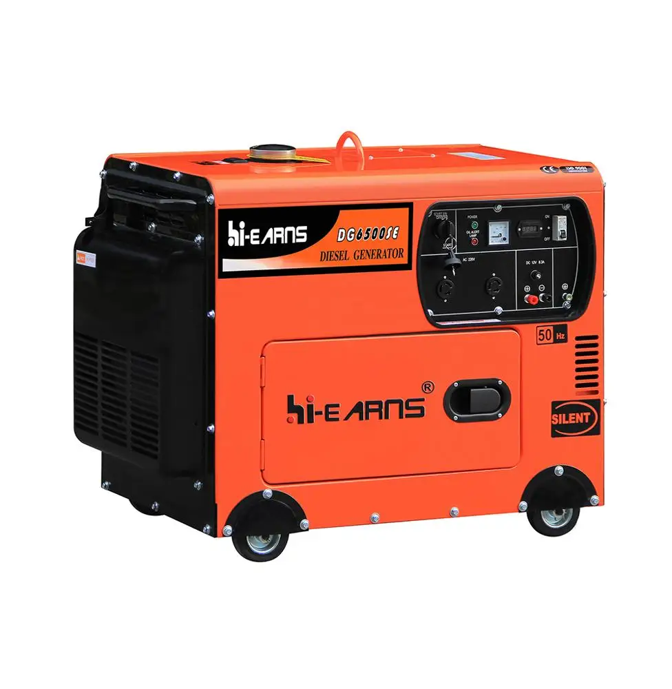 

DG6500SE-5kw silent home use portable air cooled die·sel generator