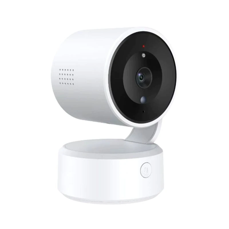 Auto Tracking Wifi PTZ Camera 3MP One-Touch Call Indoor Baby Monitor Color Night Vision IP Surveillance Tuya App US PLUG-ELEC