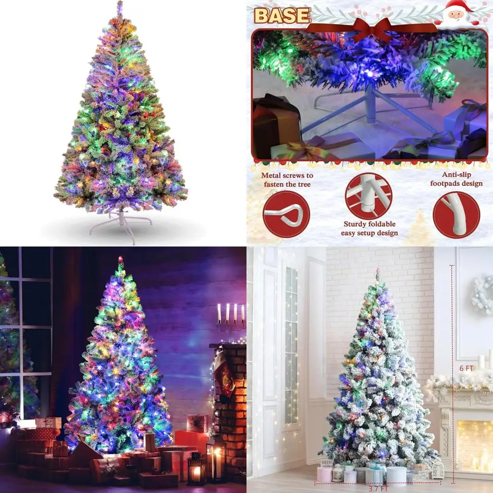 

Non-stick 7 Quart Cast Iron Dutch Oven with Dual Handles for Cooking, Baking, Frying, and More