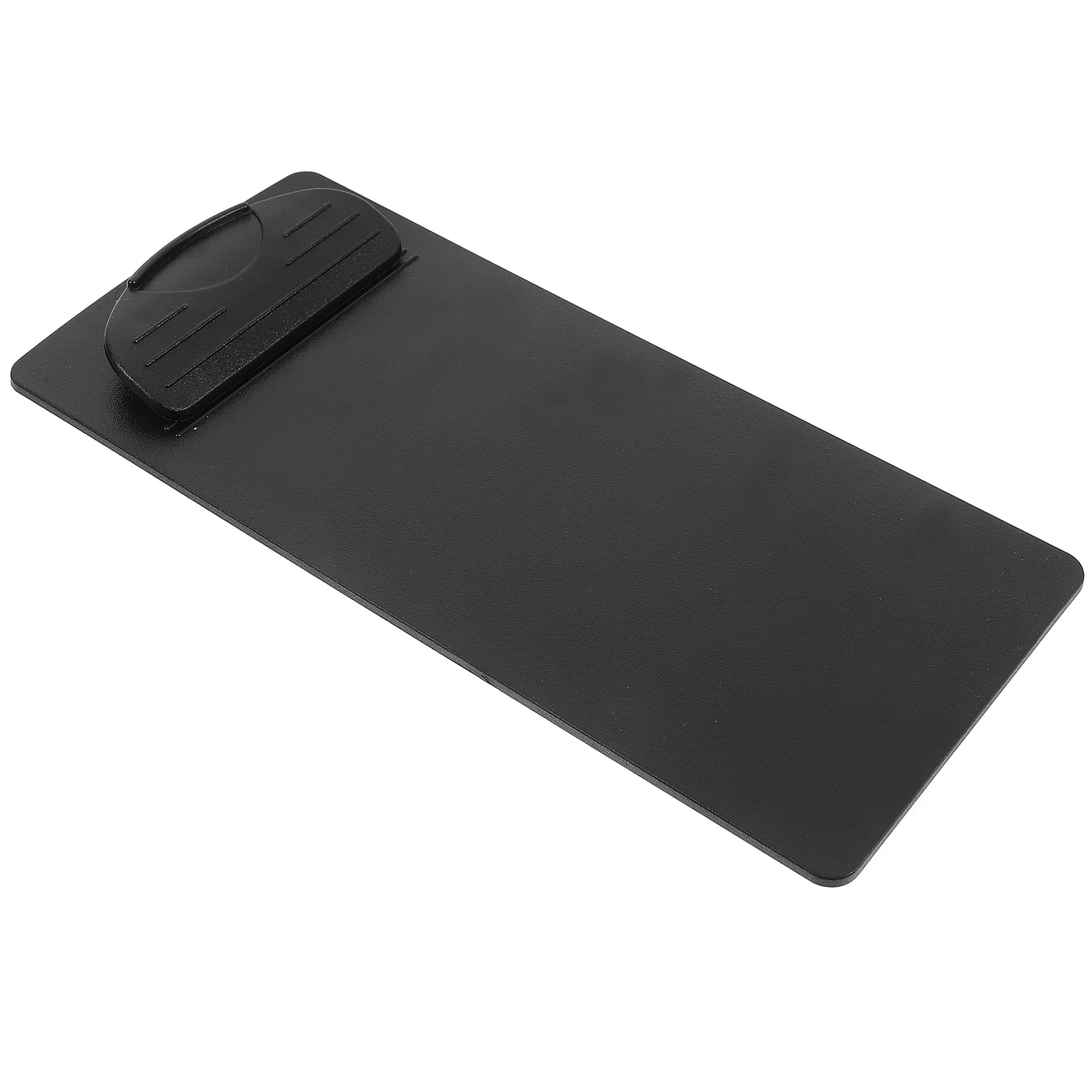 kit-com-4-pranchetas-compactas-de-plastico-8x18cm-pretas-para-cardapio-organizador-de-contas-para-garcons-de-restaurante-e-bandeja-de-escritorio