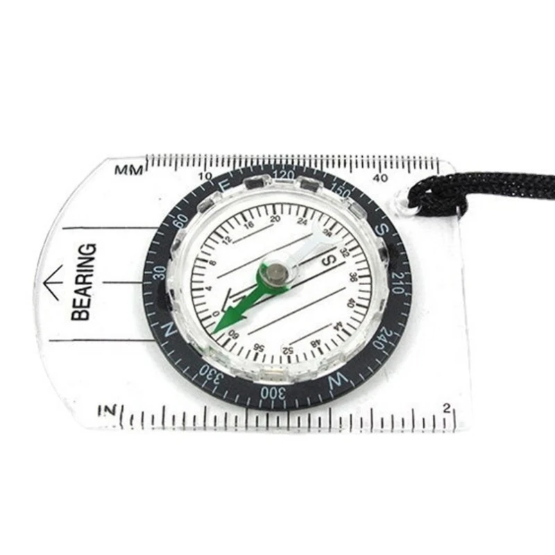 Compacts Navigation Tool High Accurate Compasses Map Rulers Versatiles Compasses for Travel Guidance 69HD