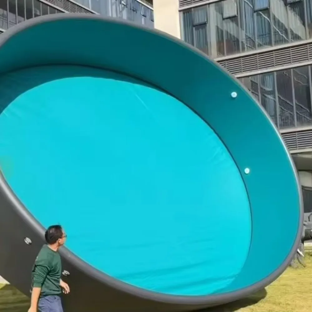 

Portable Adult Inflatable Swimming Pool 0.88mm Thick PVC Drop-Stitch Technology Rectangle/Circle/Round Shapes Customizable