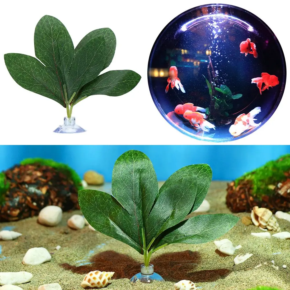 Decoration Hammock Fish Tank Betta Leaf Simulation Aquatic Plants Fish tank Plants