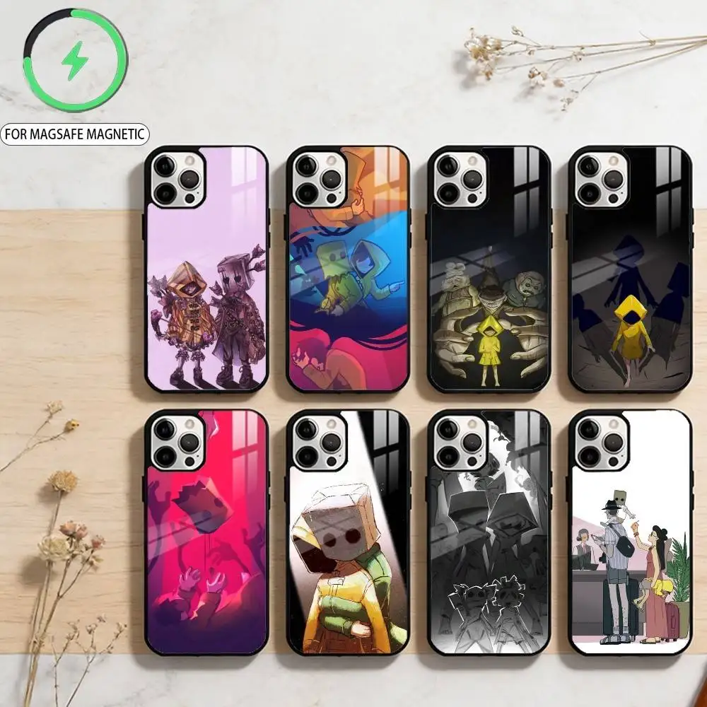 Game L-Little N-Nightmares  Phone Case For iPhone17,16,15,14,13,12,11 Plus,Pro Max Magnetic For Magsafe Wireless Charging