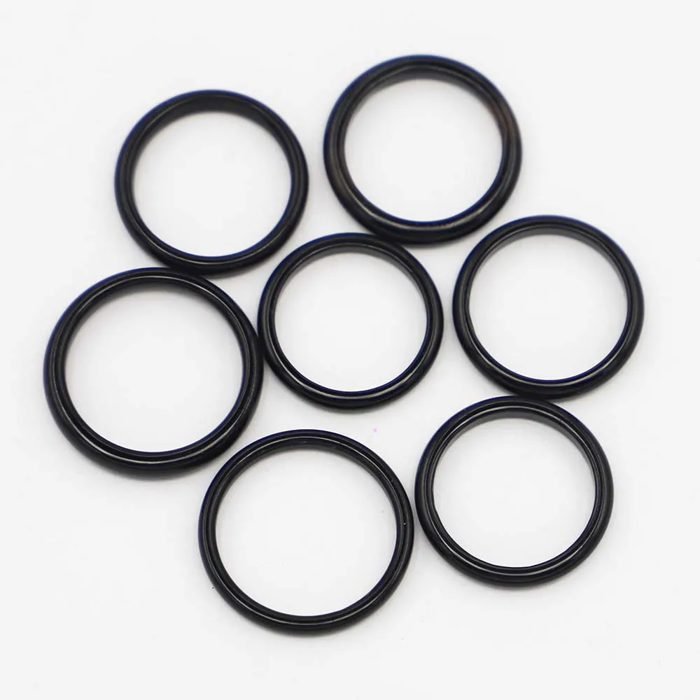 Free Shipping 3MM High-quality Colorful Agate Ring Fashion Narrow Strip Circle Simple Charm Finger Ornament Accessories 24Pc/Lot