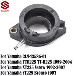 Motorcycle Carburetor Interface Adapter Intake Manifold for Yamaha TTR225 1999-2004 XT225 Serow 1992-2007 ST225 Bronco 1997