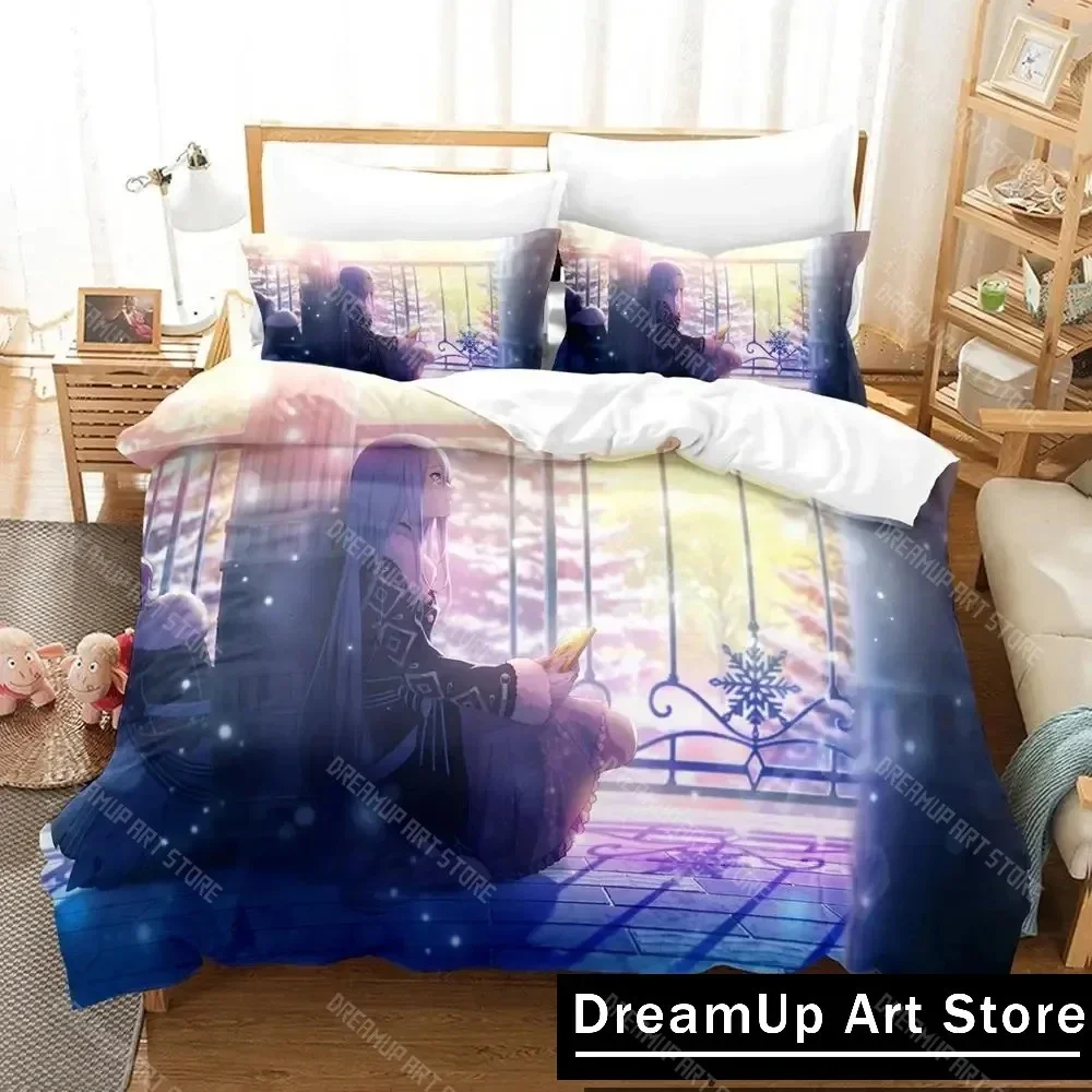 

3D Print Yoisaki Kanade Anime Project SEKAI Bedding Set Cute Quilt Cover Bed Cover With Pillowcase Twin Single Queen King Size