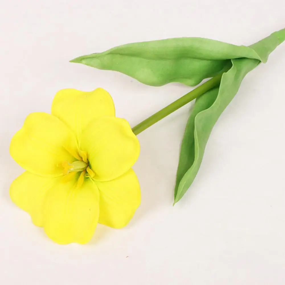 زهور التوليب الاصطناعية الواقعية باقة توليب اصطناعية واقعية مع سيقان قابلة للانحناء لديكور المنزل محاكاة وهمية لأي #1