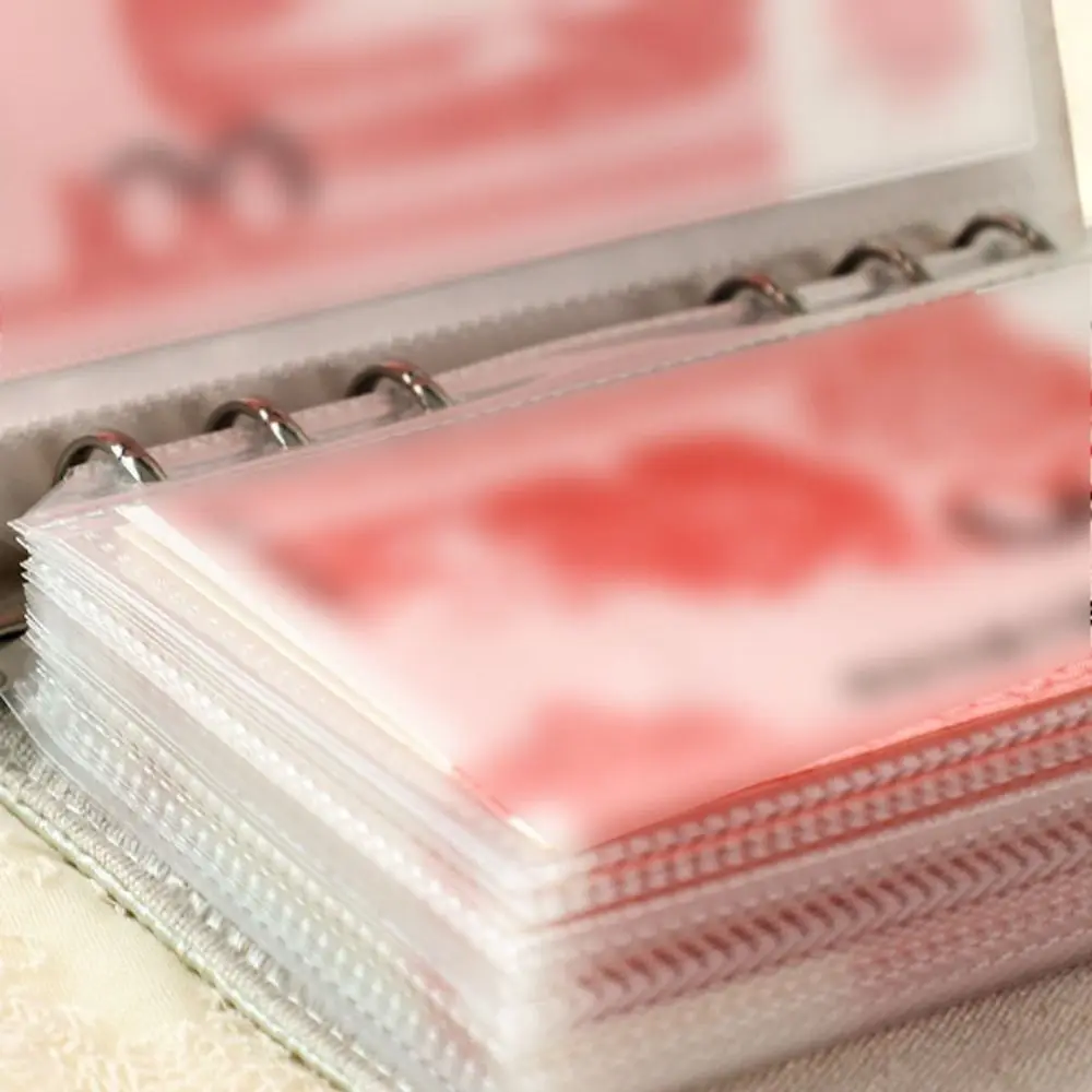 Fun Money Savings Challenge Binder Cloth Butterfly Savings Challenges Book Clear Flower Cash Budget Notebook Money Notebook