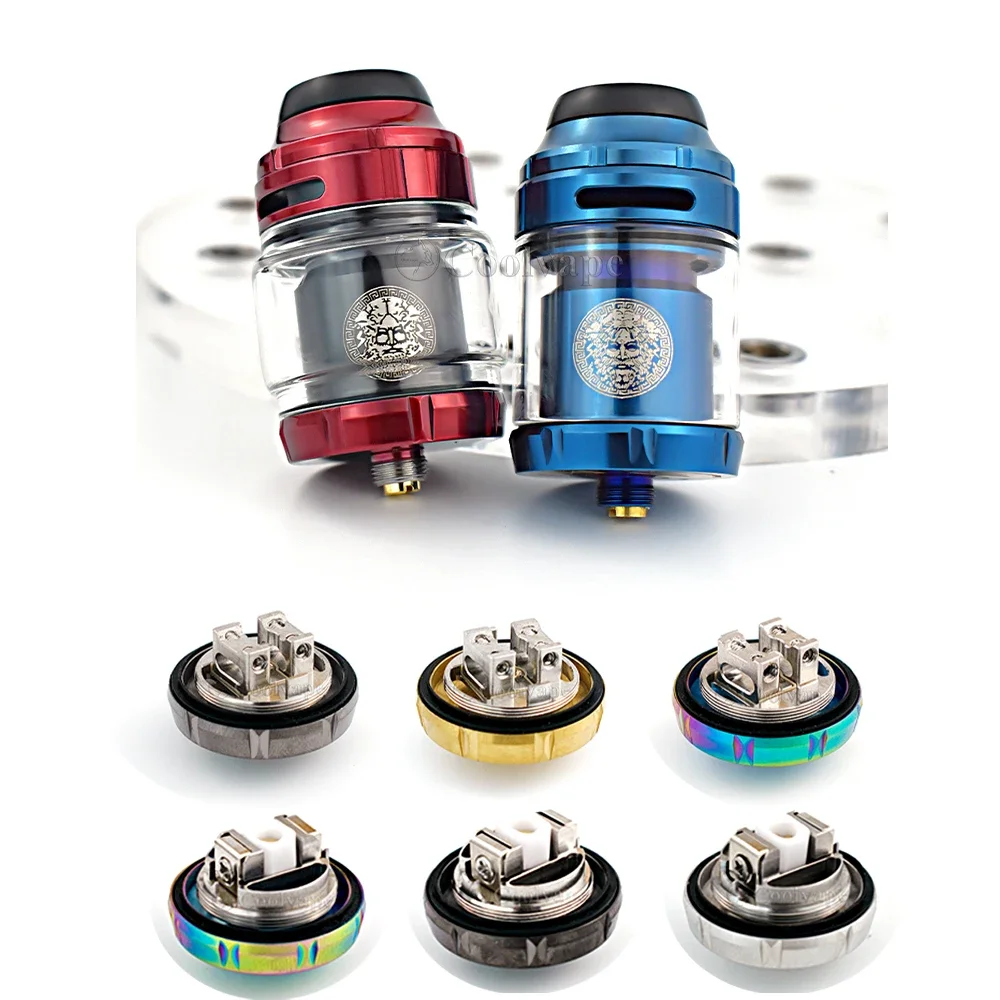 

Zeus rta Zeus rta X Mesh 316SS Deck Base With Ni80 Coil Cotton Thread for Zeus rta Zeus rta X Mesh tank Atomizer