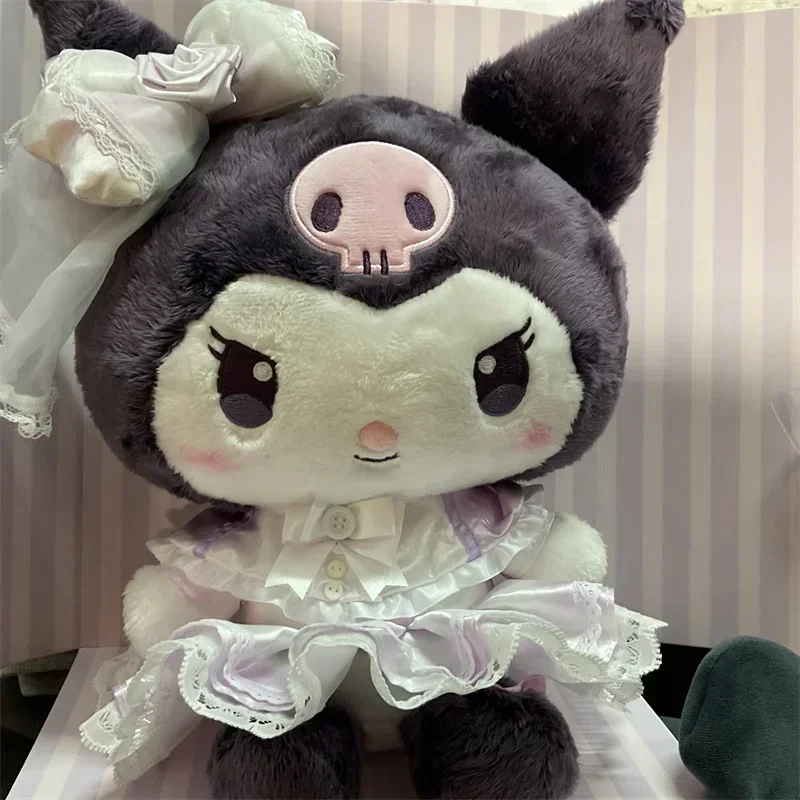 

Genuine Sanrio Kuromi Birthday Series Cartoon Costume Change Figures Kuromi Charm Decora Doll Valentine's Day Surprise Gift