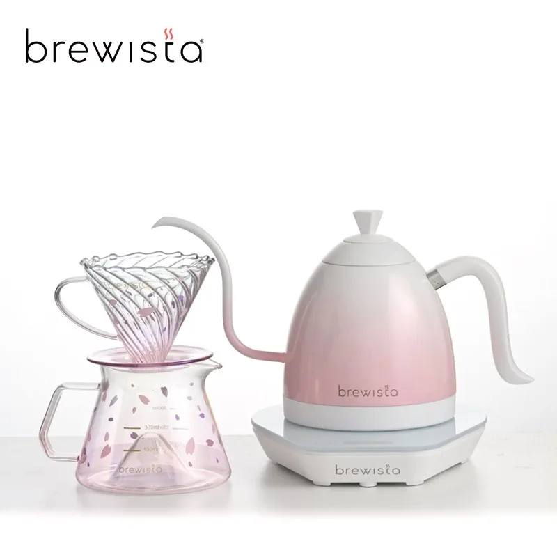 Brewista Artisan 600ml System kontroli temperatury Strix 1,0 l wlać do kawy garnek termiczny z gęsią szyjką