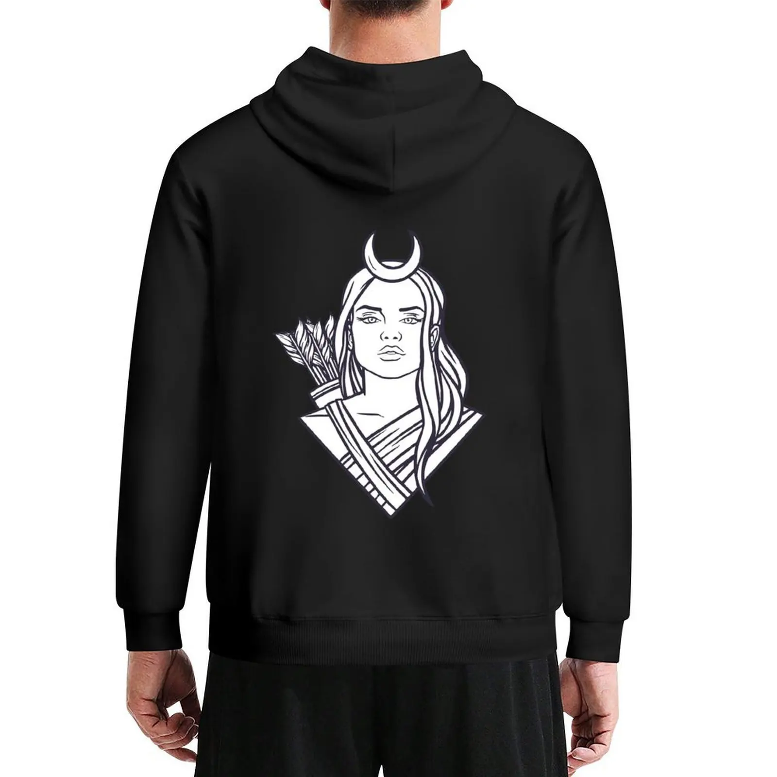 

Goddess Artemis - Ancient Greek Mythology Hoodie anime clothing men clothing korean autumn clothes hoodie for men