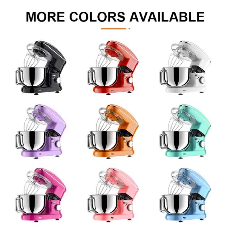 المطبخ المنزلي OEM Impastatrice المعونة 4.5L 5.5L الفولاذ المقاوم للصدأ خلط السلطانية حامل مورد الطعام خلاط الحرفي #6