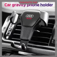 Gravity Car Mount GPS Mobile Phone Holder Vent Clip Installation For Audi S3 S5 S1 S4 S2 S6 RS3 RS4 RS5 RS6 RS8 B8 B6 TT A2 A3