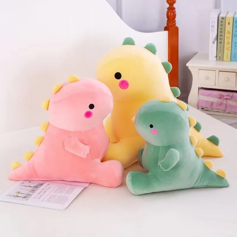 25/30cm 10 Styles Super Soft Dinosaur Plush Doll Cartoon Stuffed Animal Dino Toy for Boy Girl Hug Doll Sleep Pillow Home Decor