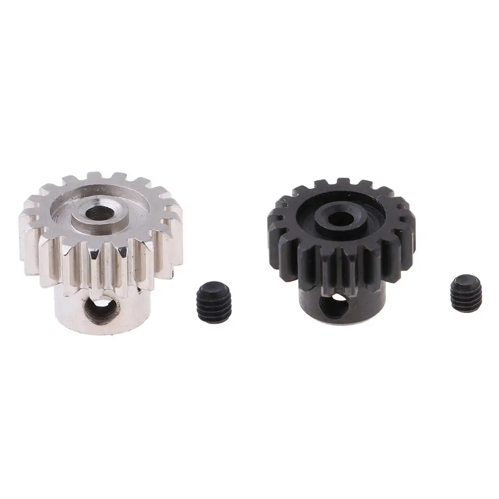 Metal Motor Pinion Gear 17T RC Car Parts for Wltoys 1/18 Scale Monster Truck and Rock Crawler
