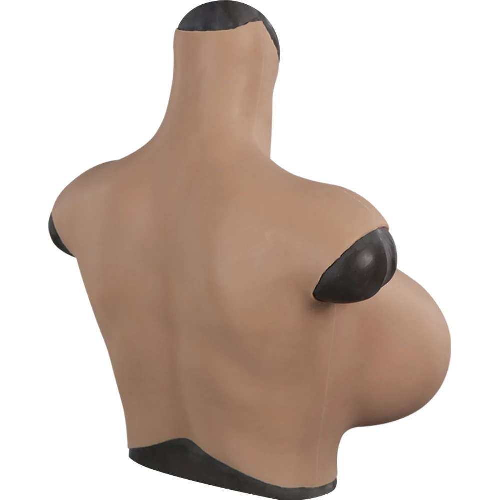 S/Z Cup Realistic Silicone Huge Breast Forms For Transgender Fake Big Boobs for Crossdressers Drag Queen Shemale Cosplay