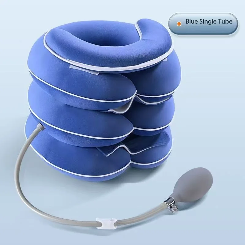 

Neck Stretcher Adjustable Inflatable Neck Braces Cervical Traction Device for Neck Pain and Support Driving Office Home Use