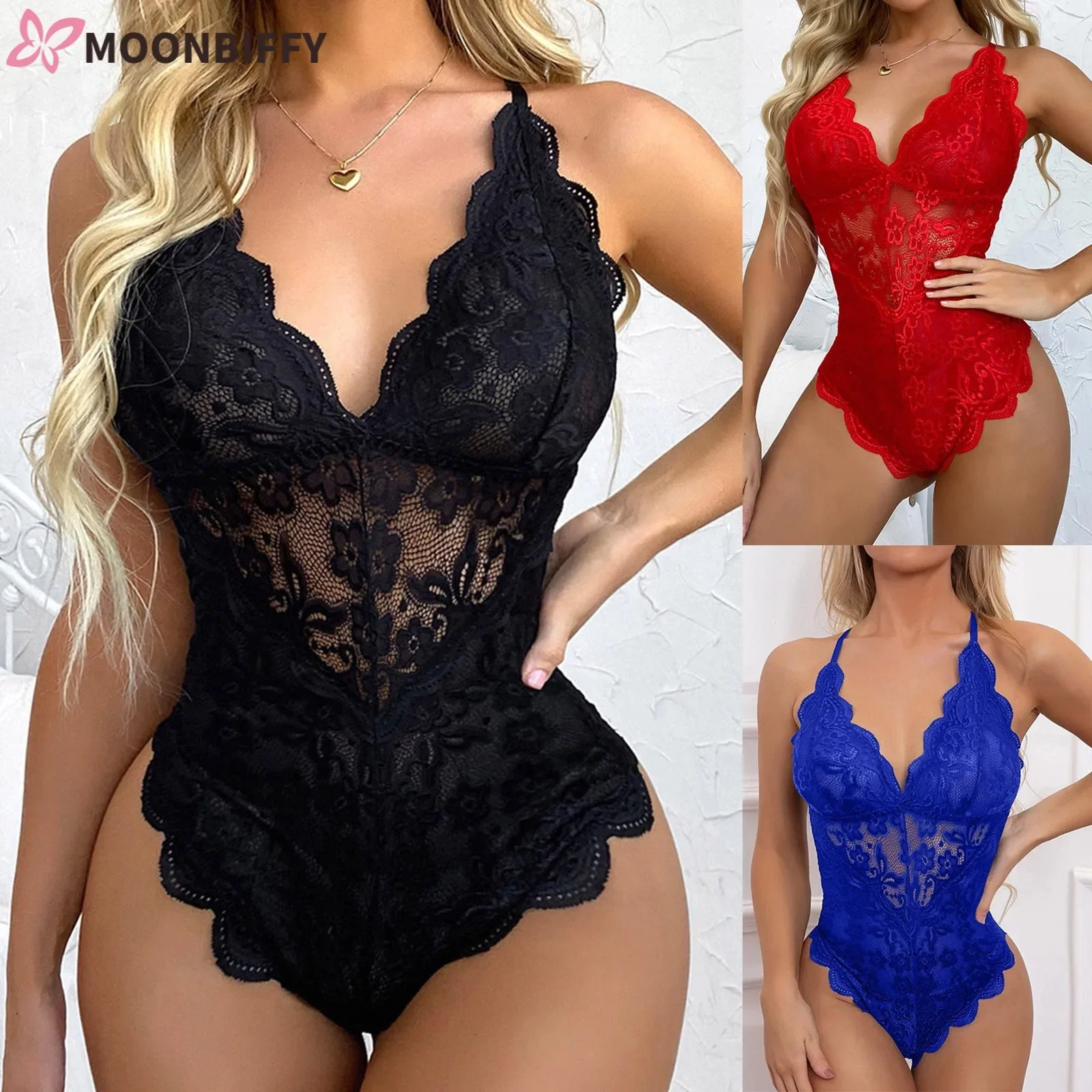 Sexy Lingerie Set for Women Female Underwear Sexy One-pieces Lingerie Sexy Lace Seamless Women Lingerie Ropa Mujer