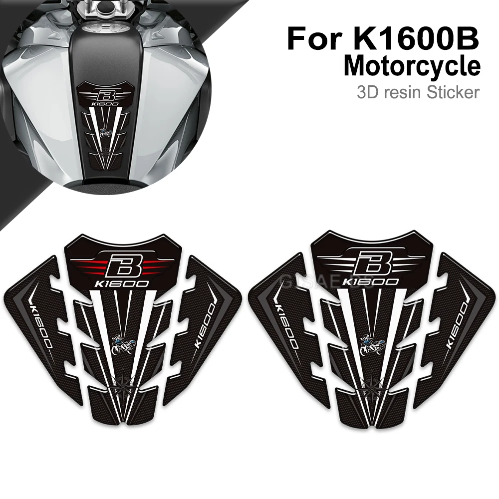 For BMW K1600B K1600 K 1600 B Fuel Oil Kit Tank Pad Protector Decals Motorcycle Stickers