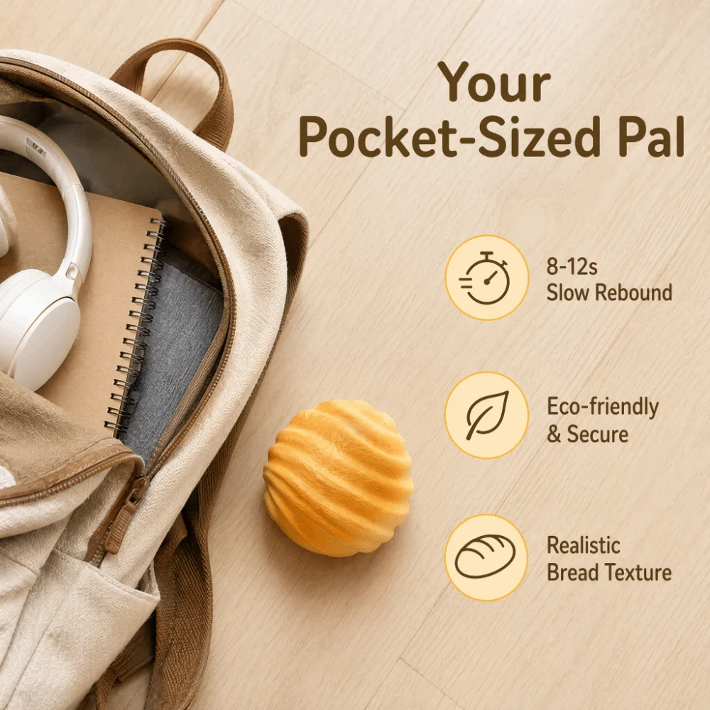 Kneading Release Hand Soft Bread Squeeze Relax Gift Stretch 9-Grid Bread Squishy Elastic Sensory Slow Rebound Vent