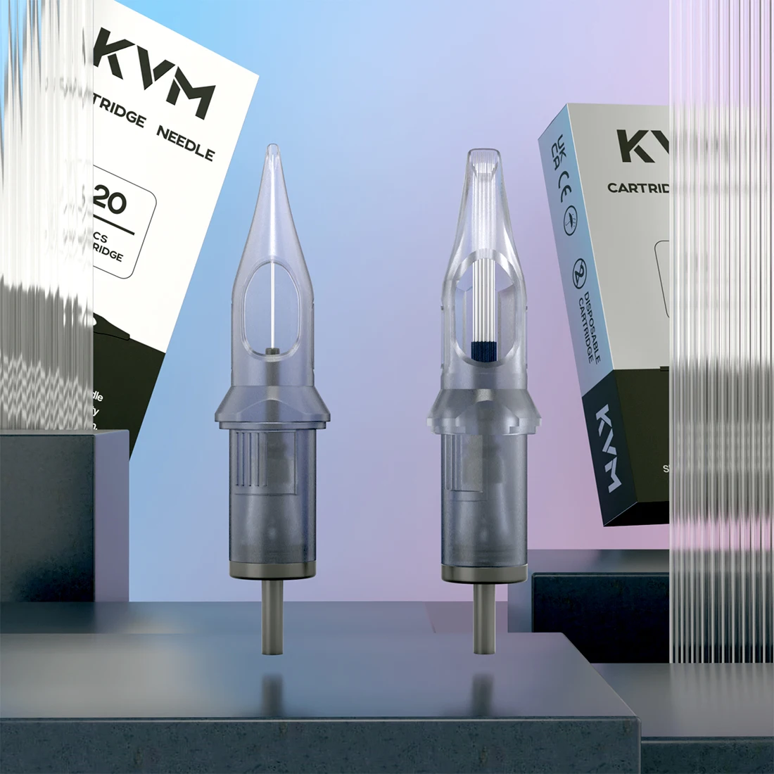 Kvm 20Pcs Tattoo Ca… - image