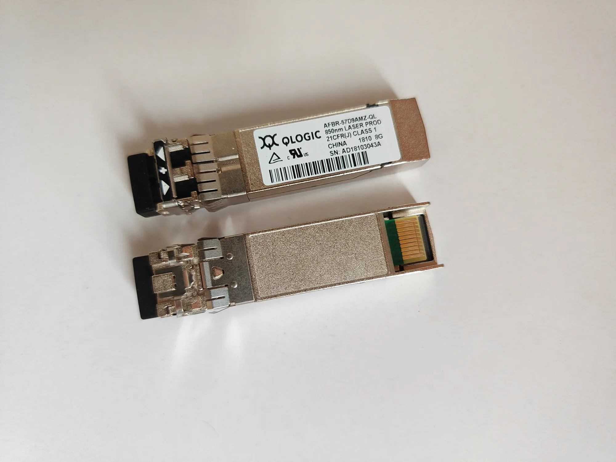 1PCS QLOGIC 8Gb Module Sfp AFBR-57D9AMZ-QL 850nm 8G Transceive/QLOGIC2560 QLOGIC2562 Fibre Channel Module