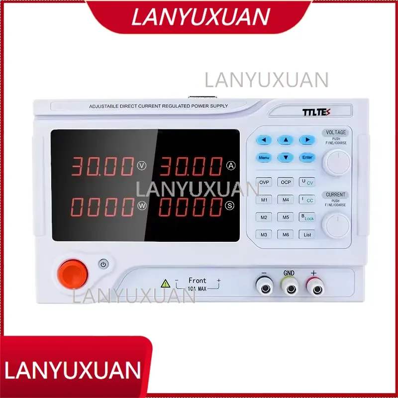 TTLTES TDPE-100 Series 4-bit Programmable Linear Switching AC-DC Power Supply 100V Output 5-60A Adjustable Current 2000W High