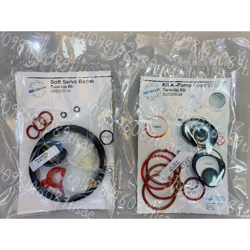 Hot （2026）8752 Parts Bag Rubber Ring Seal Replacement for Ice Cream Makers Durable Reliable Food-Grade Silicone
