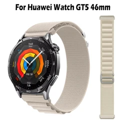 Strap for for Huawei GT5/5 pro 46mm Band Bracelet for Huawei Watch GT4/5 46mm Adjustable Nylon Correa GT5 Pro 46mm GT 3/4 Bands
