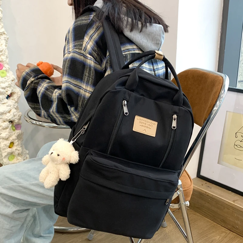 Mochila multifunción para mujer, bolso de hombro escolar, resistente al agua, de alta calidad, para chicas adolescentes