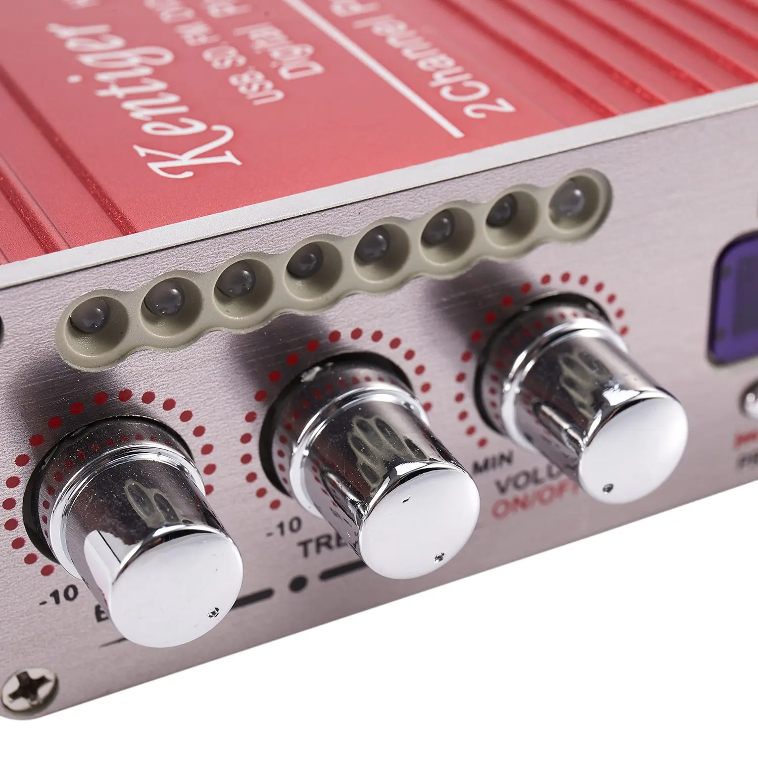 Amplifier Stereo New Tech Kentiger Hy-502S 2Ch Bluetooth Hi-Fi Super Bass Output Power Dengan Remote Kontrol Pemutar Usb/Kartu Sd