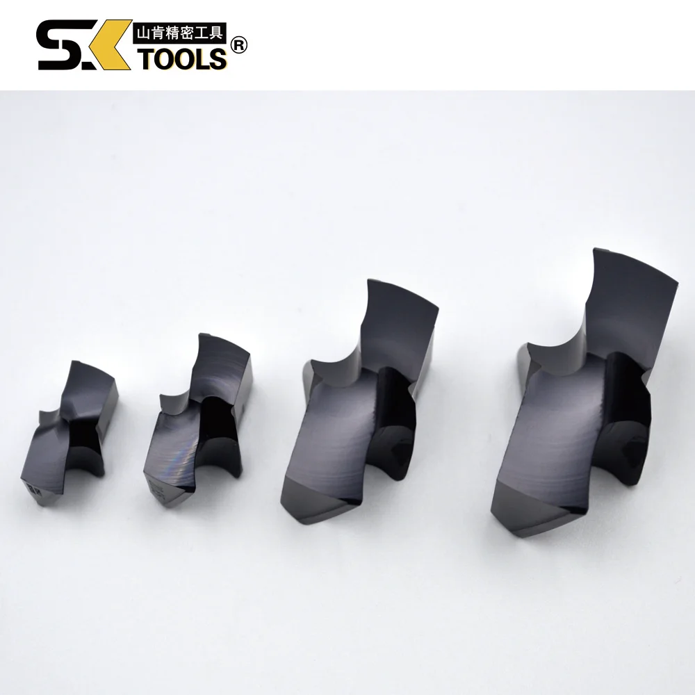 Ponta de Broca de Carboneto para Cnc Desempenho Superior Uso de Máquina Indexável Carboneto de Tungstênio Intercambiáveis Inserções de Broca Modular Sk12005500